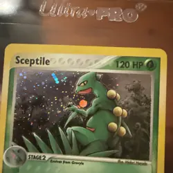 Pokemon Sceptile 11/109 Ruby and Sapphire Holo E-Reader - Image 3