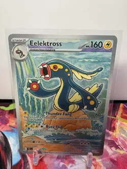 Eelektross 115/086 Sv: Black Bolt Illustration Rare Holo EN Pokemon Card - Image 1