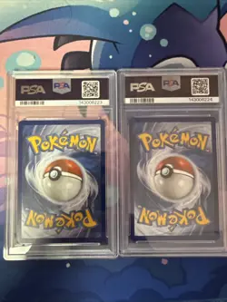 SEQUENTIAL CERTS - 2021 POKEMON CELEBRATIONS #003 KYOGRE & #017 GROUDON PSA 9 - Image 2