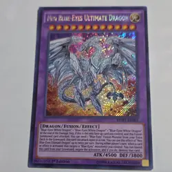 Yu-Gi-Oh! Neo Blue-Eyes Ultimate Dragon MVP1-ENS01 1st Ed Secret Fusion EN - Image 1