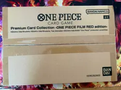 One Piece TCG Premium Card Collection FILM RED Edition English + winner promos - Image 1