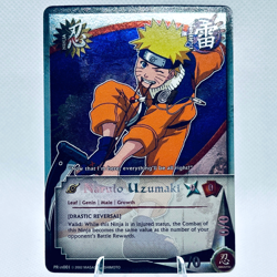 Naruto CCG Naruto Uzumaki Promo Foil Card PR 001 2002 - Image 2