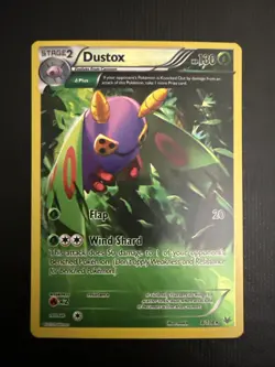 Pokemon TCG Dustox Card 8/108 Regular XY Roaring Skies LP - Image 1