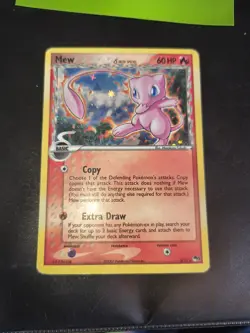 Mew (Delta Species) 003/017 POP Series 5 Error Inverted Back MP Nice Card - Image 3