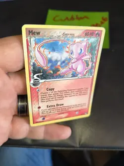 Mew (Delta Species) 003/017 POP Series 5 Error Inverted Back MP Nice Card - Image 5