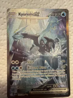 Pokemon TCG Kyurem EX Black Bolt Special Illustration Rare Card 165/086 - Image 1