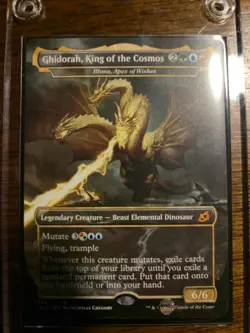 MTG English Ghidorah, King of the Cosmos NM Normal Ikoria: Lair of Behemoths - Image 1