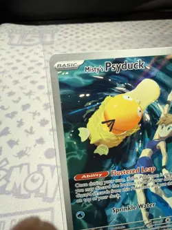 Misty’s Psyduck 193/182 SAR Destined Rivals Pokemon Card 2025 - NM+/M Full Art - Image 2