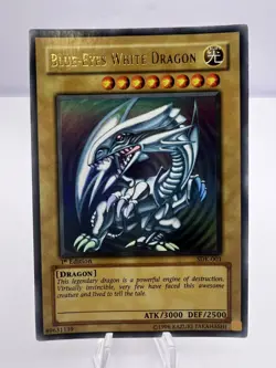 Yu-Gi-Oh! Card Blue-Eyes White Dragon SDK-001 Starter Deck: Kaiba 1st Edition - Image 1