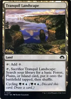 Tranquil Landscape C Modern Horizons 3 231 NM - Image 1