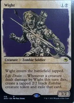 Wight (Showcase) R Adventures in the Forgotten Realms 316 NM - Image 1