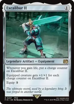 Excalibur II - 0257 - MTG X Final Fantasy nm - Image 1