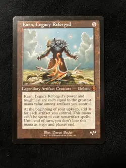 Karn, Legacy Reforged (Retro Frame) March of the Machine: The Aftermath Regular - Image 1
