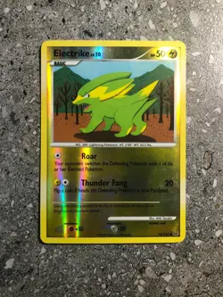 Pokemon TCG Cards Electrike 74/127 Platinum Reverse Holo EXC - Image 1