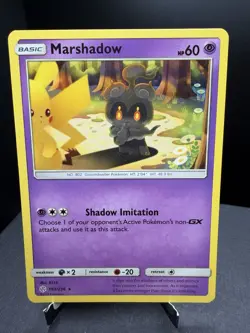 Pokemon TCG Cosmic Eclpise Marshadow 103/236 Non Holo Rare NM - Image 1