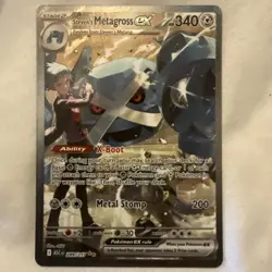 Pokemon TCG Steven's Metagross EX 289/219 Special Illustration Rare - Image 1
