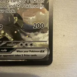 Pokemon TCG Steven's Metagross EX 289/219 Special Illustration Rare - Image 5