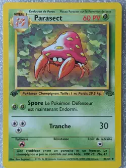 Parasect 1ere Edition - Jungle - 41/64 - Carte Pokemon Francaise - Image 1