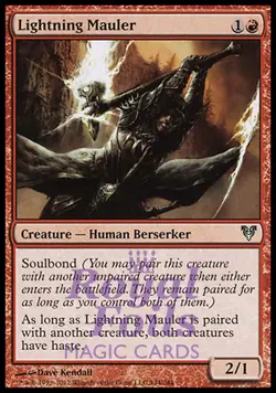 Lightning Mauler 2x FOIL AVR MTG Avacyn Restored Uncommon MINT red - Image 1
