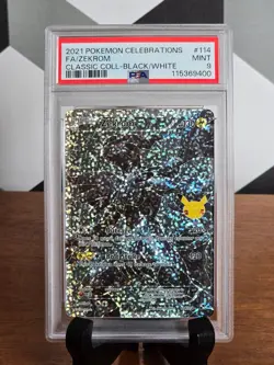2021 POKEMON TCG - CELEBRATIONS CLASSIC COLLECTION #114 ZEKROM FA PSA 9 MINT 🔥 - Image 1