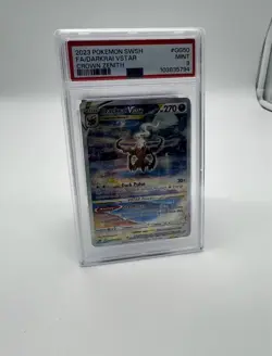 Pokemon Darkrai Vstar Full Art Alternativ EN GG50/GG70 Crown Zenith PSA 9 Mint - Image 1