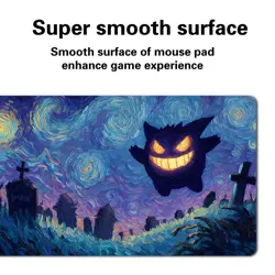 238207 - Board Game Pokemon Gengar Playmat Games Mousepad Play Mat of TCG hot - Image 3