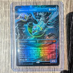 Quantum Riddler Borderless Edge of Eternities Foil MTG EOE M 0305 - Image 1