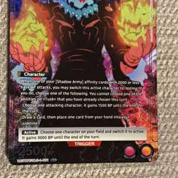 Union Arena Tusk Action Character Card Solo Leveling 2500 Trigger - Image 3