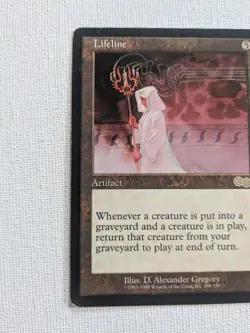 Lifeline 299/350 - Rare - MTG Urza’s Saga - Vintage Magic The Gathering LP - Image 3