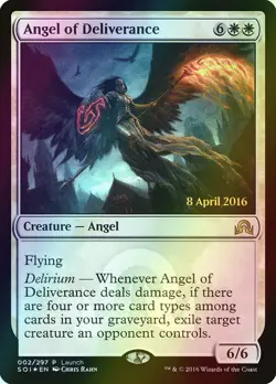 MTG Angel of Deliverance Release Foil ** SOI Promos ** English - Image 1