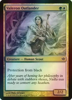 MTG Valeron Outlander Foil ** Conflux ** English - Image 1