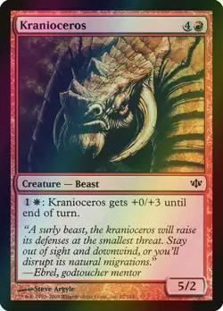 MTG Kranioceros Foil ** Conflux ** English - Image 1