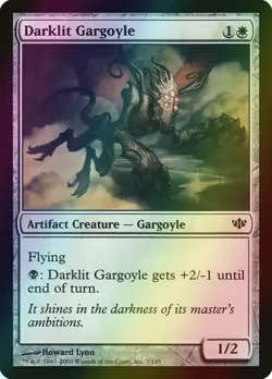 MTG Darklit Gargoyle Foil ** Conflux ** English - Image 1