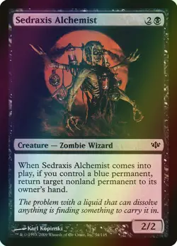 MTG Sedraxis Alchemist Foil ** Conflux ** English - Image 1