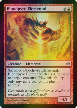 MTG Bloodpyre Elemental Foil ** Shards of Alara ** English - Image 1