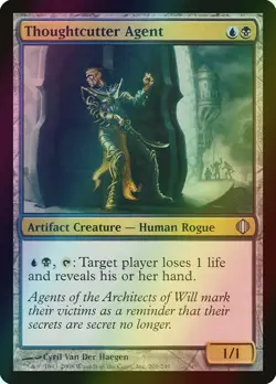 MTG Thoughtcutter Agent Foil ** Shards of Alara ** English - Image 1