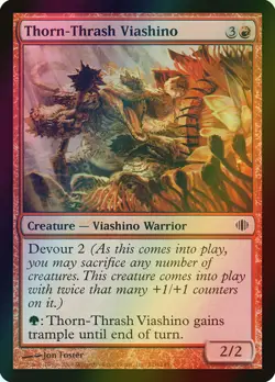MTG Thorn-Thrash Viashino Foil ** Shards of Alara ** English - Image 1
