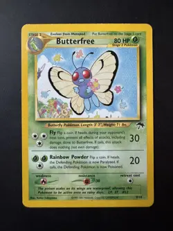 Butterfree 9/18 Southern Islands Pokemon Card - Image 1