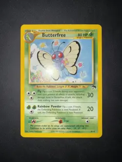 Butterfree 9/18 Southern Islands Pokemon Card - Image 3