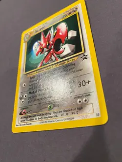 Scizor 33/53 WOTC Black Star Promo Pokemon TCG Card RARE - Image 4
