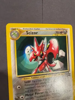 Scizor 33/53 WOTC Black Star Promo Pokemon TCG Card RARE - Image 5