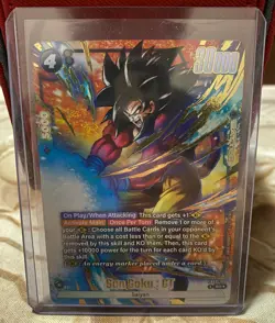 Son Goku : GT FB09-100 Alternate Art Dual Evolution Dragon Ball Card English - Image 1