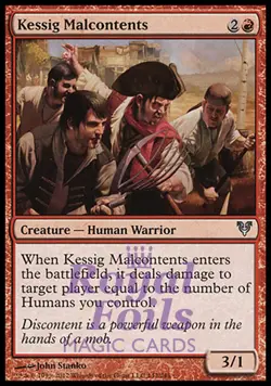 Kessig Malcontents 2x FOIL AVR MTG Avacyn Restored Uncommon MINT red - Image 1
