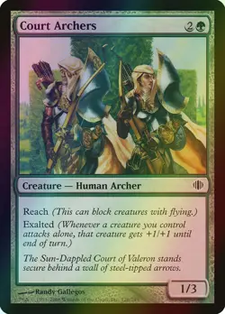 MTG Court Archers Foil ** Shards of Alara ** English - Image 1