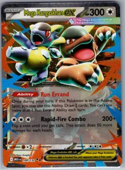 Mega Kangaskhan ex 025 ME: Mega Evolution Promo - Pokemon Card - NM - Image 1