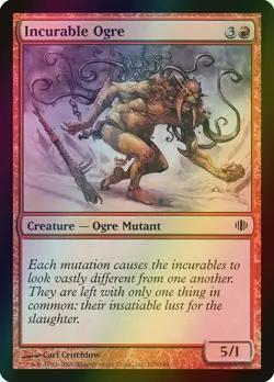 MTG Incurable Ogre Foil ** Shards of Alara ** English - Image 1