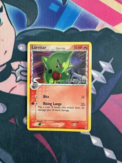 Larvitar (Delta Species Stamp) 73/113 Miscellaneous Cards & Products Pokemon NM - Image 1