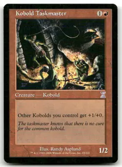 Kobold Taskmaster #65 (LP) Timeshifted TSB Magic MTG - Image 1