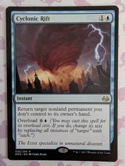 MTG Cyclonic Rift Modern Masters NM - Image 1