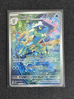 Pokemon TCG Frogadier 089/086 Me04: Chaos Rising Holo - Image 1
